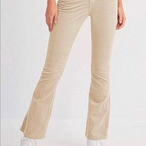 SHEIN flared corduroys